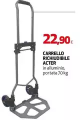 Acter - Carrello Richiudibile