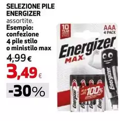 Energizer - Selezione Pile