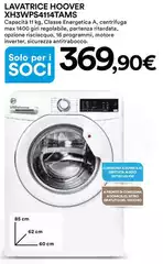 Hoover - Lavatrice Xh3wps4114tas