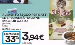 Morando - Alimento Secco Per Gatti Le Specialità Italiane Miglior Gatto