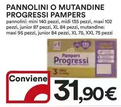 Pampers - Pannolini O Mutandine Progressi