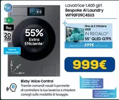 Control - Lavatrice 1,400 Giri Wf90f09c4su3