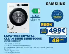 Samsung - Lavatrice Crystal Clean Serie 5000d