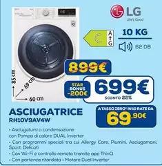 LG - Asciugatrice Rh10v9av4w