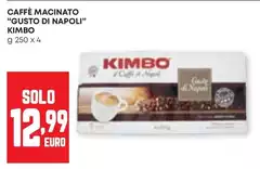 Kimbo - Caffè Macinato "Gusto Di Napoli"