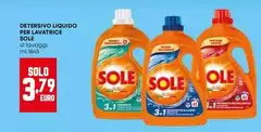 Sole - Detersivo Liquido Per Lavatrice