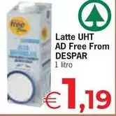 Despar - Latte UHT Ad Free From