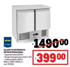 Saladette Refrigerata Internationa