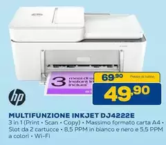 HP - Multifunzione Inkjet DJ4222E