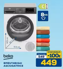 Beko - BMEUT481SAI ASCIUGATICE