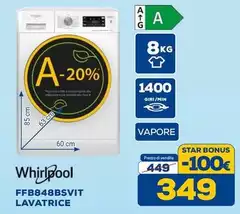 Whirlpool - Ffb848bsvit Lavatrice