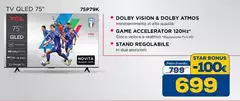 Samsung - Tv Qled 75" 75P79K