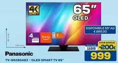 Panasonic - Tv-65z80az - Oled Smart Tv 65"
