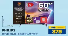 Philips - 50PUS8400/12 - Q-Led Smart Tv 50"