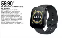 Amazfit - Smartwatch W2215 Bip 5 Black