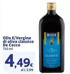 De Cecco - Olio E/Vergine Di Oliva Classico