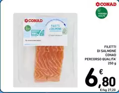 Conad - Filetti Di Salmone Percorso Qualita'
