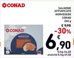 Conad - Salmone Affumicato Norvegese