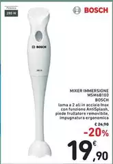 Bosch - Mixer Immersione MSM6B100