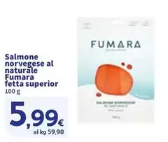 Fumara - Salmone Norvegese Al Naturale