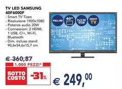 Samsung - Tv Led 40f60006