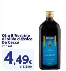 De Cecco - Olio E/Vergine Di Oliva Classico