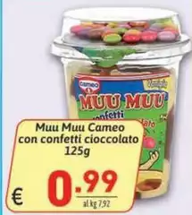 Parmalat - Muu Muu Cameo Con Confetti Cioccolato