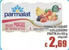 Parmalat - Yogurt 0,1% Leggero Frutta