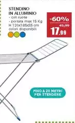 Max - Stendino In Alluminio