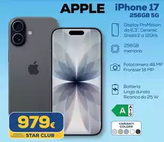 Apple - Iphone 17 256gb 5g