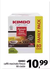 Kimbo - Caffè Macinato Fresco 80 Cialde