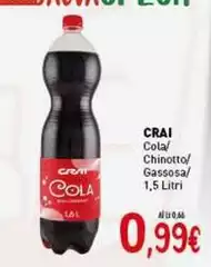 Crai - Cola/ Chinotto/Gassosa/1,5 Litri