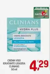 Clinians - Crema Viso Idratante Leggera