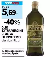 Filippo berio - Olio Extra Vergine Di Oliva