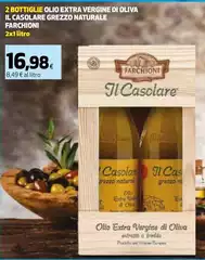 Farchioni - Olio Extra Vergine Di Oliva Il Casolare Grezzo Naturale