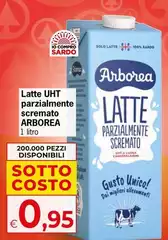 Arborea - Latte UHT Parzialmente Scremato