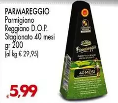 Parmareggio - Parmigiano Reggiano D.O.P. Stagionato 40 Mesi