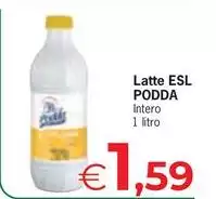 Podda - Latte Esl