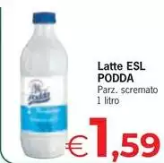 Podda - Latte Esl