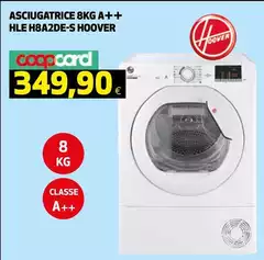 Hoover - Asciugatrice 8kg A++ Hle H8A2DE-S