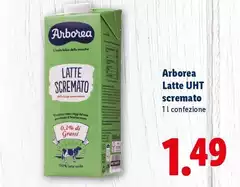 Arborea - Latte UHT Scremato