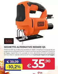Black & Decker - Seghetto Alternativo BES603-QS
