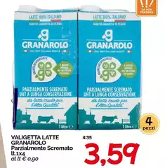 Granarolo - Valigetta Latte Parzialmente Scremato
