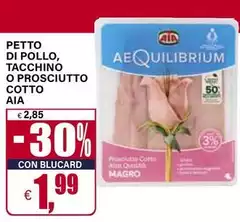 Aia - Petto Di Pollo, Tacchino O Prosciutto Cotto
