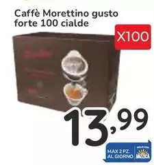 Forte - Caffè Morettino Gusto  100 Cialde