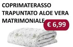 Vera - Coprimaterasso Trapuntato Aloe  Matrimoniale