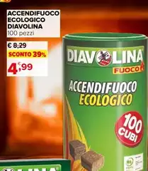 Diavolina - Accendifuoco Ecologico