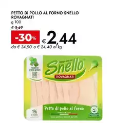 Rovagnati - Petto Di Pollo Al Forno Snello