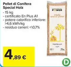 Commercial Power - Pellet Di Conifera Special Holz