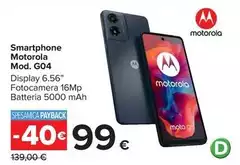 Motorola - Smartphone Mod. G04